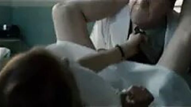 Legs and feet scene from the film The debt