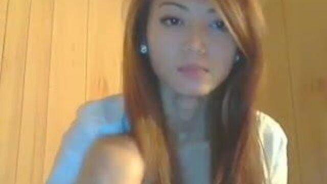 Cute asian chick