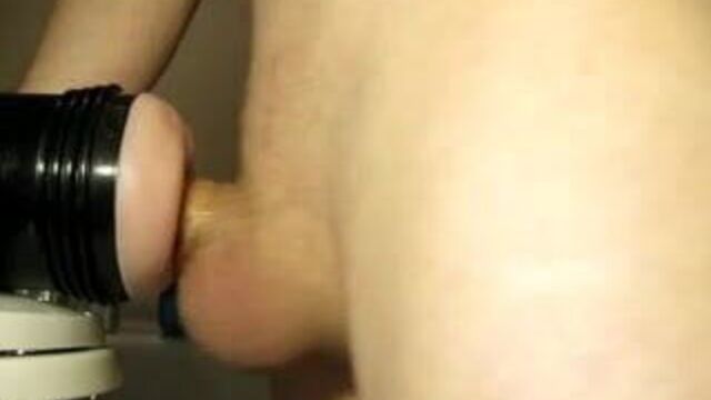 Throbbing in a fleshlight