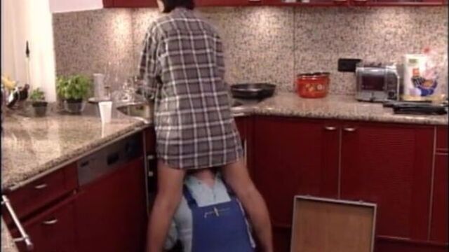 Wife cuckholds him with the ,pussy eating plumber