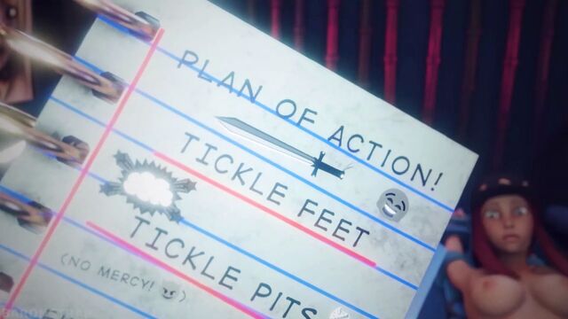 Jinx Is Tickeling Akali