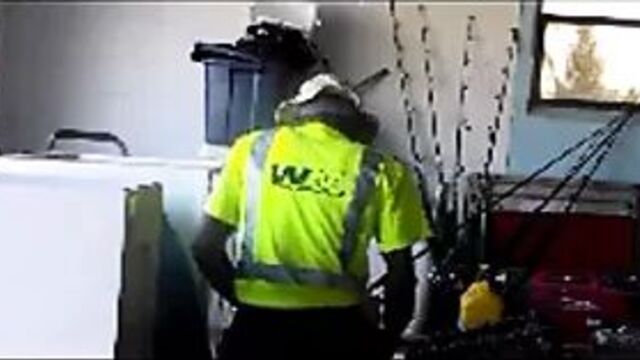 Hotwife fucks waste management BBC