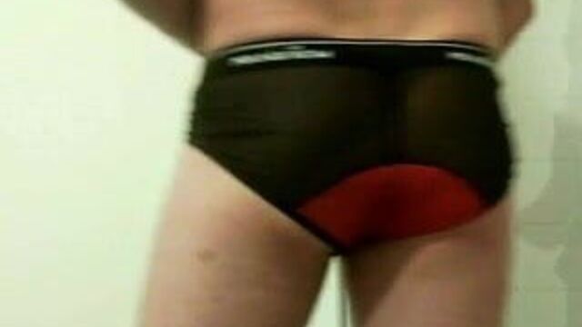 Men in sexy underwear