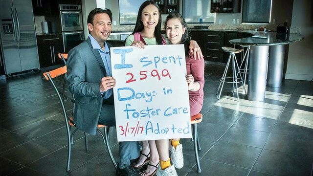 Foster Daughter Fucks Dad While Step Mom Is Sleeping