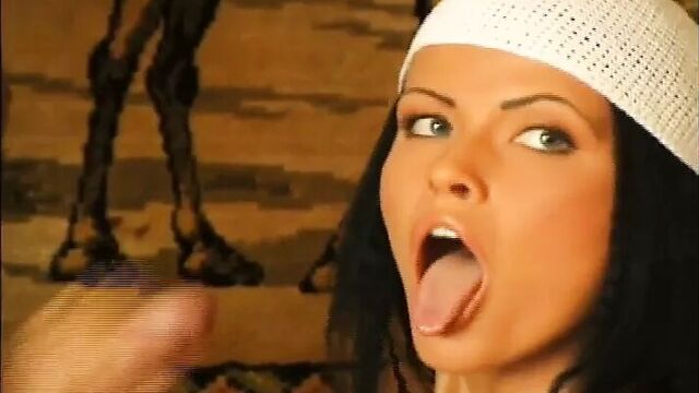 Tania Russof handjob