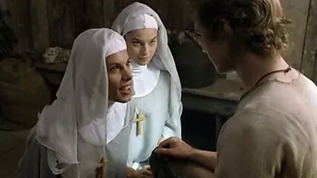 Elisabetta Canalis nude scene in Decameron Pie