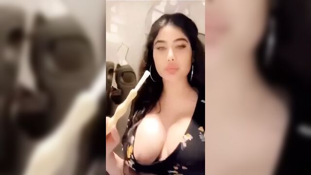 Angie khoury arab lebanese boobs 2