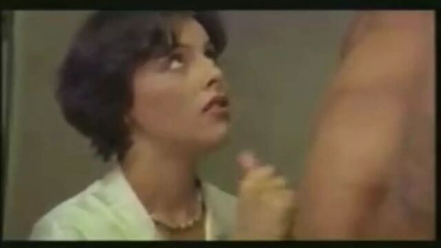 Retro blowjob cumshot compilation