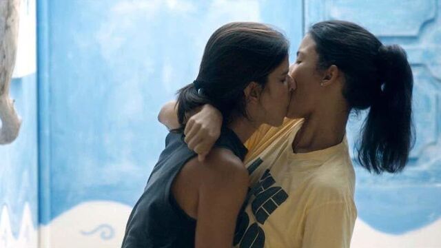 Danay Garcia & Patricia Lesbian Sex on ScandalPlanet.Com