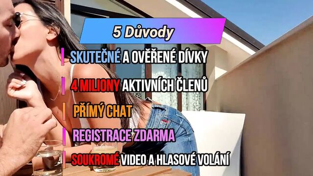 QUICKIE NA TERASE - JEZDI NA OBROVSKY PERO A STRIKACKY