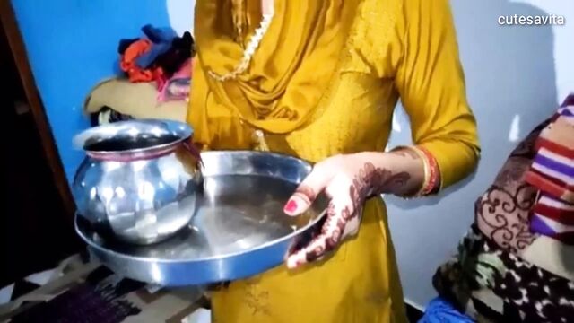 Karawa chauth k din dewar ne young bhabhi ki chudayi kiya