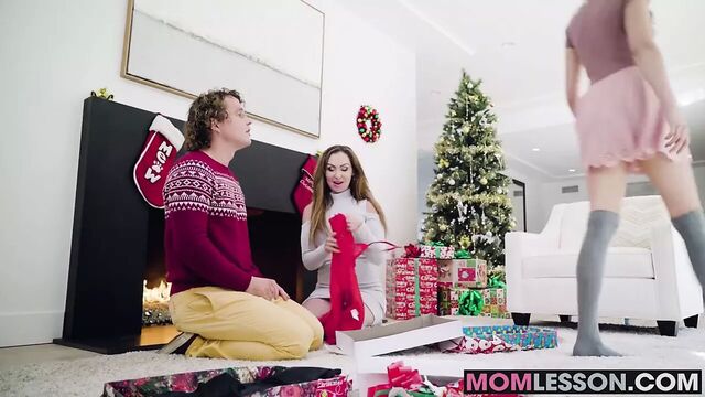 Elena Koshka settles for a threesome with her stepmom Yasmin