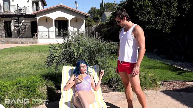 Trickery - Blue Hair Teen Jewelz Blu Tricks Student Into Sex