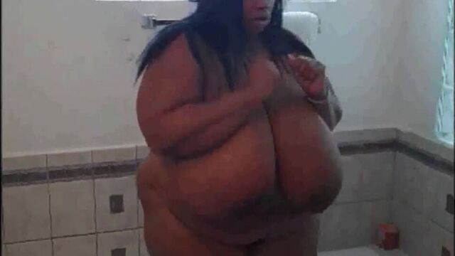 Big Tit Ebony BBW Cotton Candi Humiliated