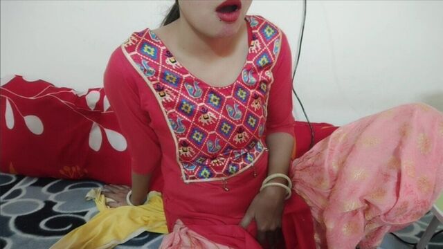 Saara teaches him how to satisfied her future gf Teacher sex with student, very hot sex, Indian teacher and student