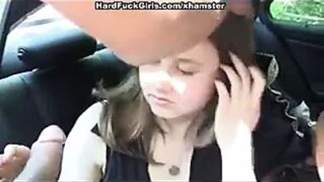 Hard fuck in the ass young girl on the beach