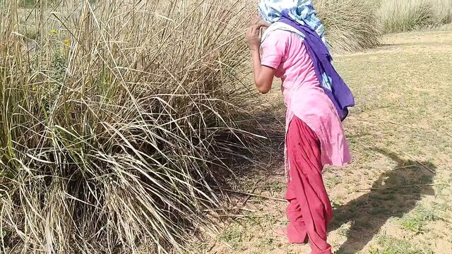 Husband had wild sex with his wife in the forest by making her a mare.