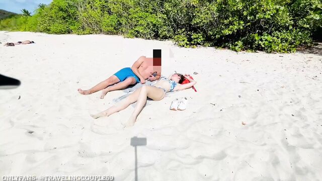 Wife gets fucked by a stranger at the beach while hubby is recording, cuckold wife, cuckold husband, share my wife, slut