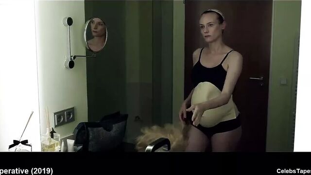 Celebrity Diane Kruger nude and erotic scenes from movie