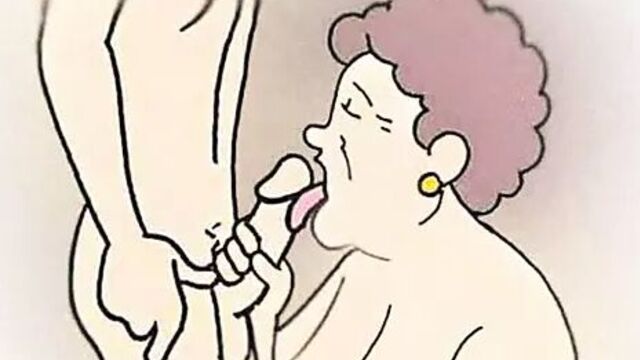 Fucking fantasies about grandma! Porn cartoon