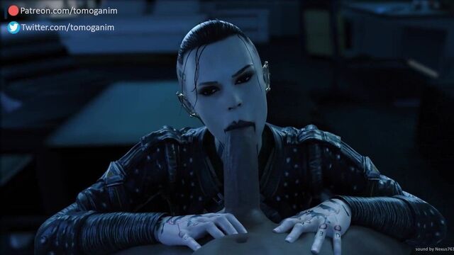 Jack from Mass Effect – Blowjob