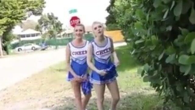 Cheerleaders fucked by the coach