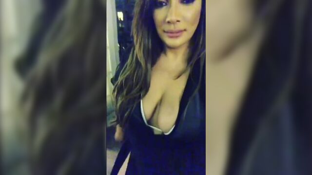 Nia Jax dancing in underwear hot bbw big tits