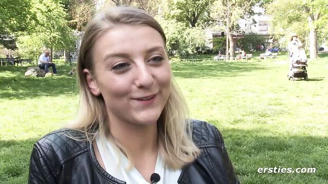 German Teen Tamara Plays with her Dripping Wet Pussy