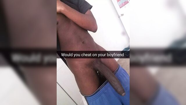 12 Inch Black Cock