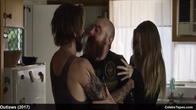 Abbey Lee Kershaw & Simone Kessell nude and doggy style sex