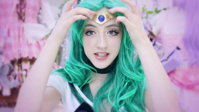 Beckii Cruel Sailor Neptune Cosplay