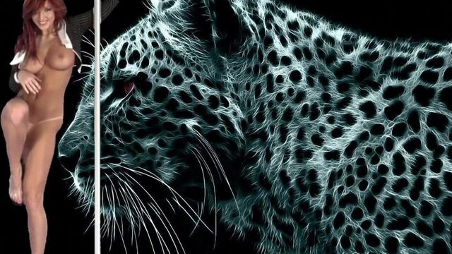 FUCK U BETTA - stunning tits redhead pole dance strip